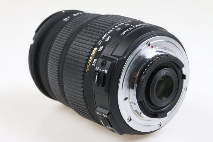 Sigma 50-200mm f/4,0-5,6 HSM DC OS für Nikon AF - #1007095