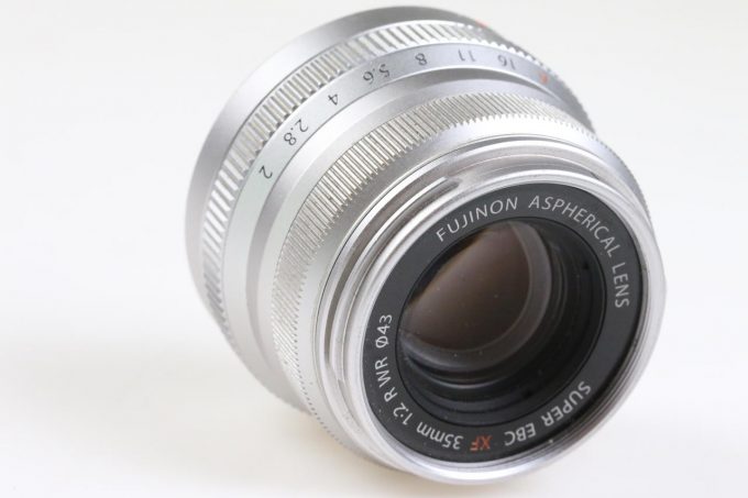 FUJIFILM FUJINON XF 35mm f/2,0 R WR - Silber - #58A51954