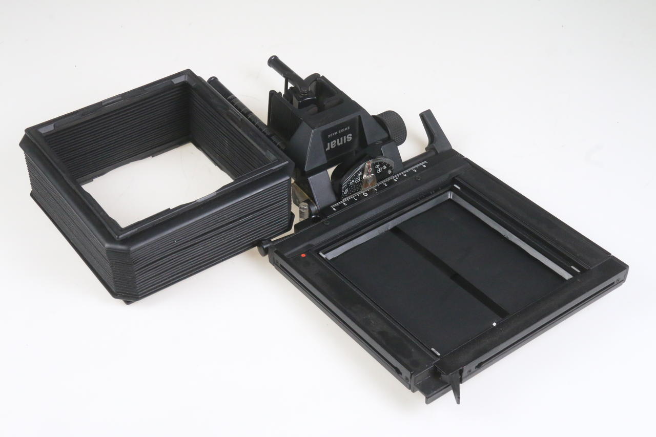 Sinar Hilfsstandarte für Sinar F 4x5 Inch mit Klappen und Filterhalter