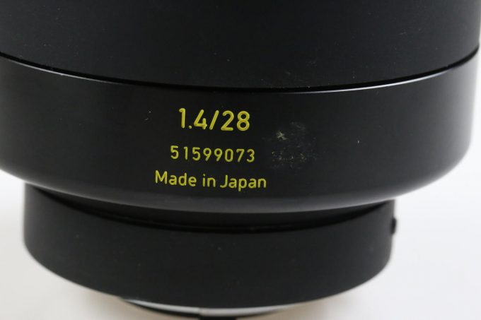 Zeiss Otus 28mm f/1,4 T* ZF.2 für Nikon F - #51599073