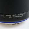 Zeiss Milvus Distagon T* 21mm f/2,8 für Canon EF - #51596968