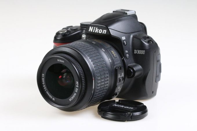 Nikon D3000 mit AF-S DX 18-55mm f/3,5-5,6 G VR - #6103941