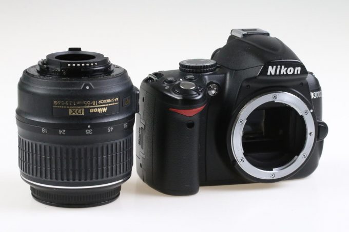 Nikon D3000 mit AF-S DX 18-55mm f/3,5-5,6 G VR - #6103941