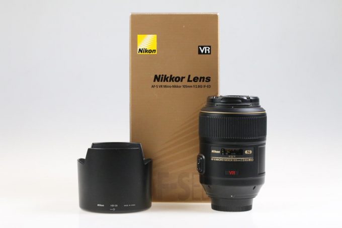 Nikon AF-S MICRO NIKKOR 105mm f/2,8 G ED VR - #288272