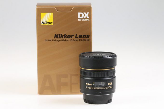 Nikon AF DX Fisheye-Nikkor 10,5mm f/2,8 G ED - #322154