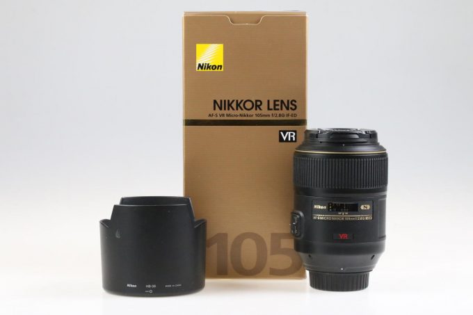 Nikon AF-S MICRO NIKKOR 105mm f/2,8 G ED VR - #382817