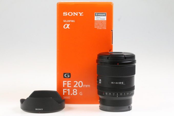 Sony FE 20mm f/1,8 G - #1888349