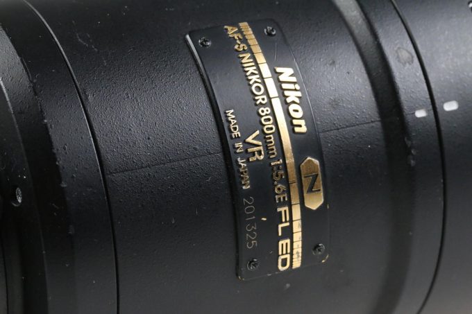 Nikon AF-S 800mm f/5,6 N E FL VR mit TC-800 - #201325