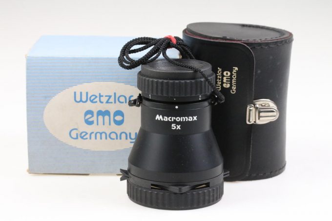 WETZLAR Emo Macromax 5x Lupe mit Zubehör