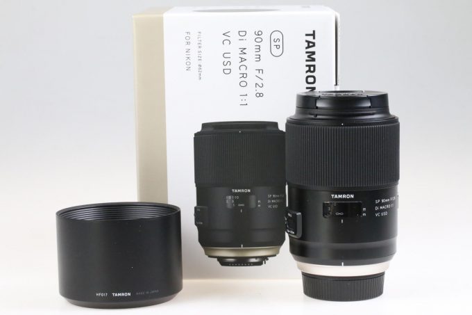 Tamron SP 90mm f/2,8 Di Macro VC USD #F004 für Nikon F - #006323