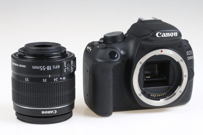 Canon EOS 1200D mit EF-S 18-55mm f/3,5-5,6 II - #013070016225