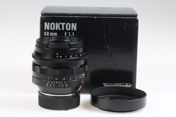 Voigtländer Nokton 50mm f/1,1 für Leica M - #08821743