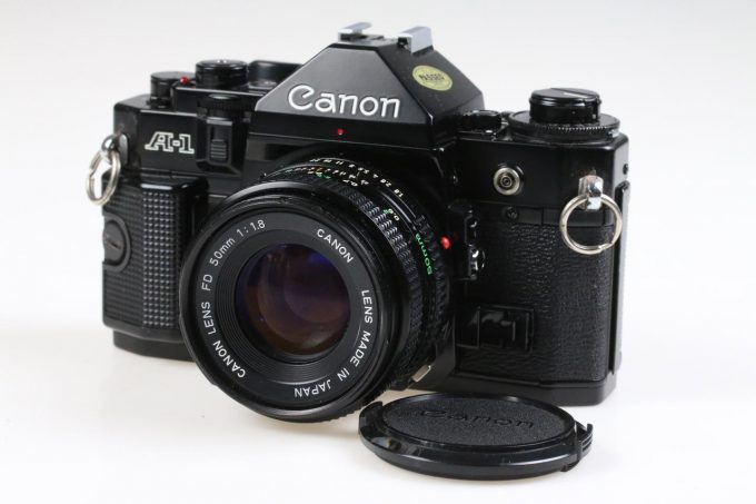 Canon A-1 mit FD 50mm f/1,8 - #2031508
