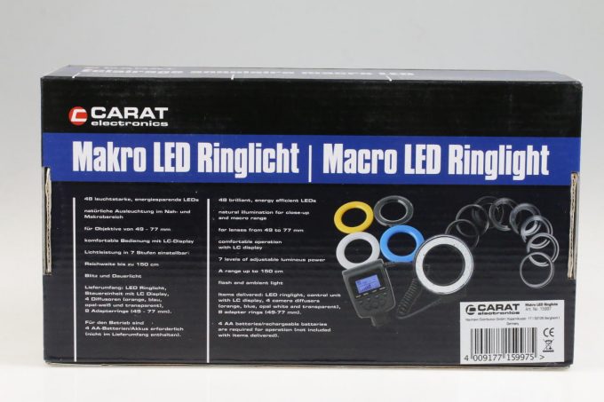 Carat Makro LED Ringlicht
