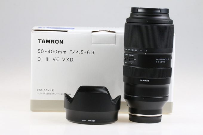 Tamron 50-400mm f/2,8-5,6 Di III VC VXD Sony FE - #001325