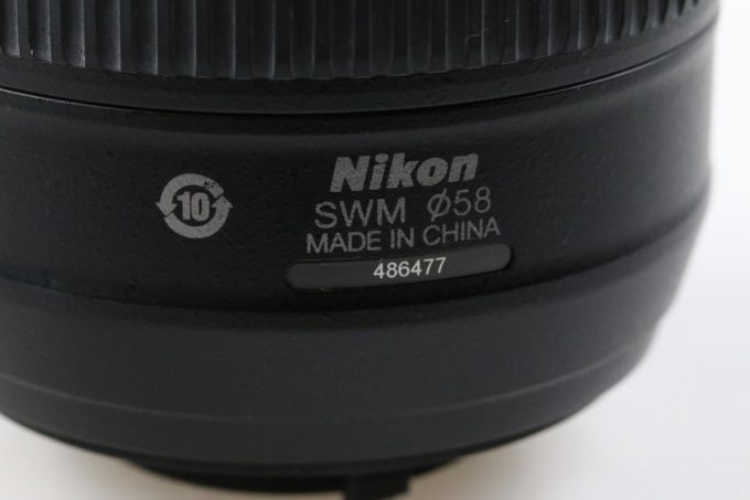 Nikon AF-S 50mm f/1,4 G - #486477