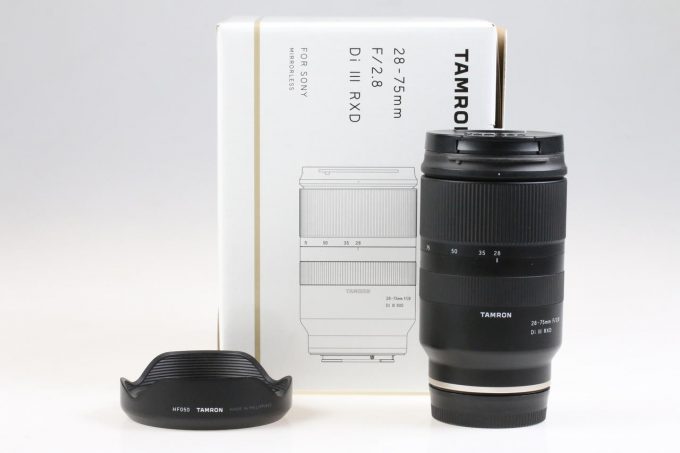 Tamron 28-75mm f/2,8 Di III RXD für Sony E - #545721