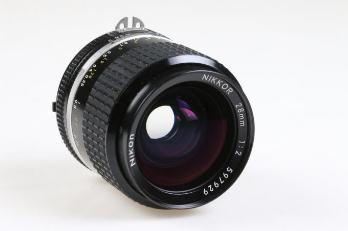 Nikon MF 28mm f/2,0 AI-S - #597929