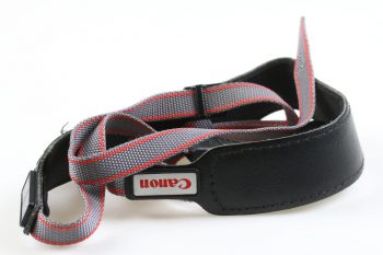 Canon EOS Tragegurt schwarz/grau/rot