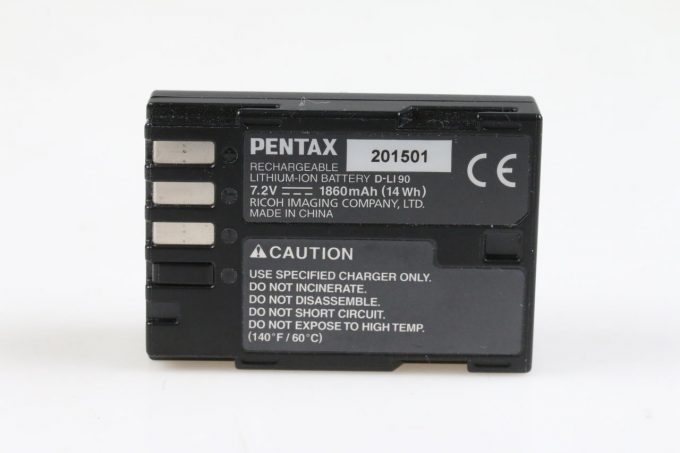 Pentax Akku - Rechargeable Battery D-LI90