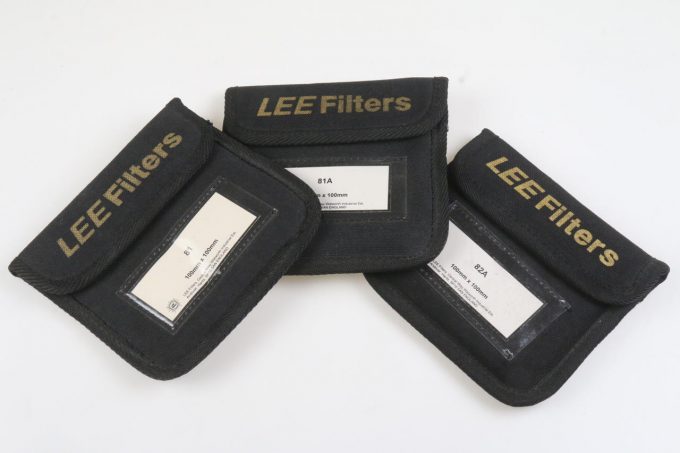 LEE Filtersatz 100x100mm 81/81A/82A