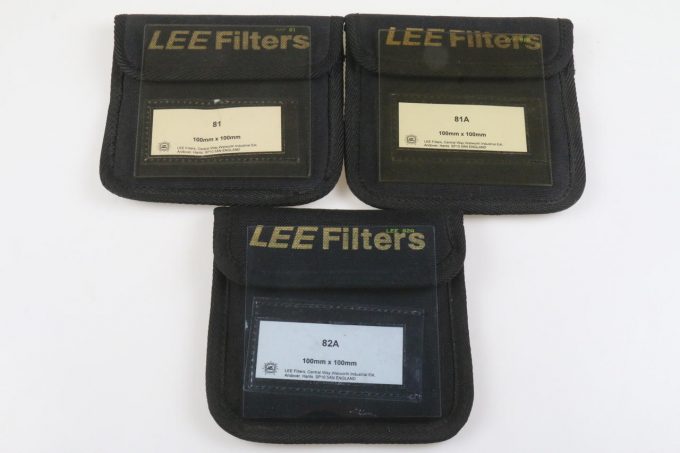 LEE Filtersatz 100x100mm 81/81A/82A - Image 2
