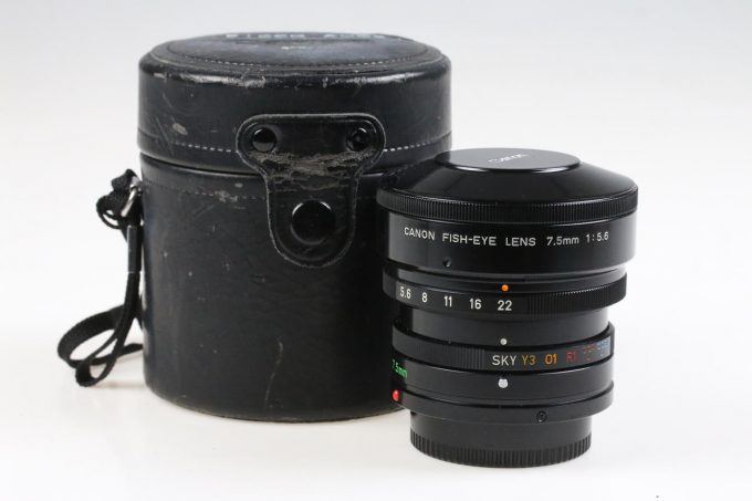 Canon FD 7,5mm f/5,6 Fish-Eye - #10113