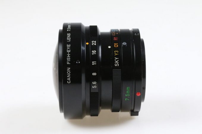 Canon FD 7,5mm f/5,6 Fish-Eye - #10113