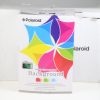 Polaroid Hintergrund Stoff grün, weiss und schwarz 3x5m