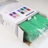 Polaroid Hintergrund Stoff grün, weiss und schwarz 3x5m
