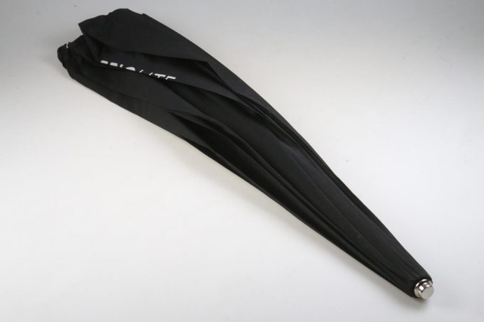 Priolite Schirm silber/schwarz 180cm