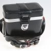 Vintage Kameratasche - Leder / schwarz