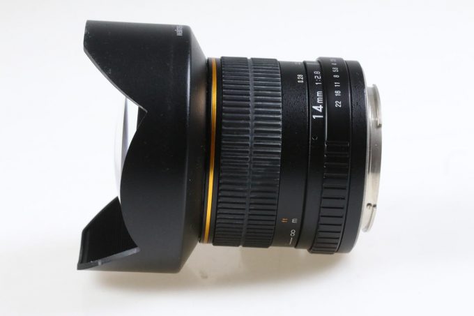 Walimex PRO 14mm f/2,8 AS IF UMC für Canon EF - #612J1284 - Image 2