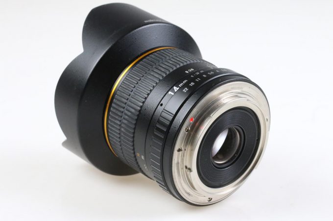 Walimex PRO 14mm f/2,8 AS IF UMC für Canon EF - #612J1284 - Image 3