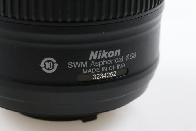 Nikon AF-S NIKKOR 50mm f/1,8 G - #3234252