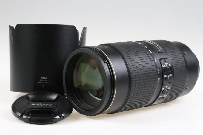 Nikon AF-S NIKKOR 80-400mm f/4,5-5,6 G ED VR - #261257