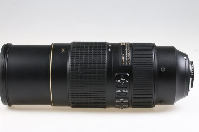 Nikon AF-S NIKKOR 80-400mm f/4,5-5,6 G ED VR - #261257