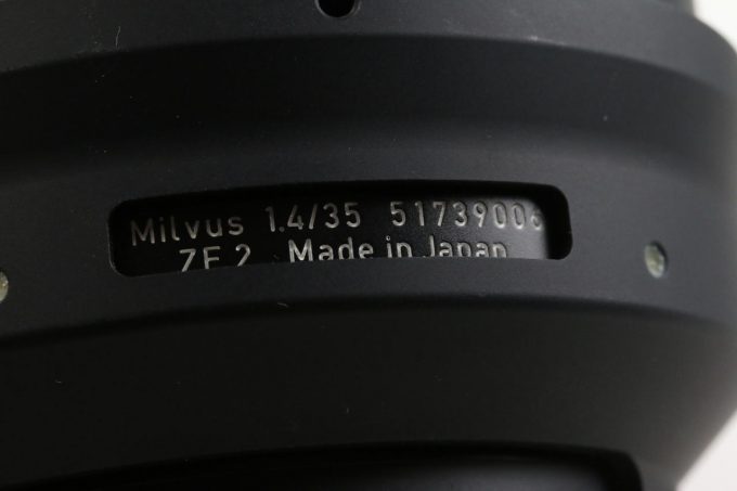 Zeiss Milvus 35mm f/1,4 ZF.2 / Zeiss Interlock für M42 - #1978201