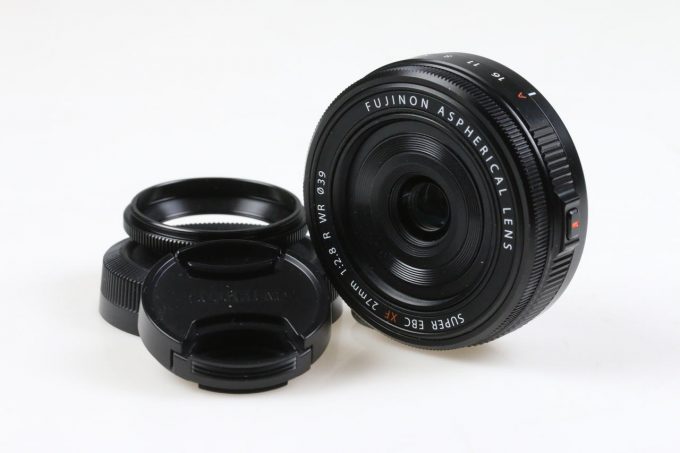 FUJIFILM Fujinon XF 27mm f/2,8 R WR - Schwarz - #1BA04777
