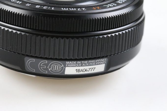FUJIFILM Fujinon XF 27mm f/2,8 R WR - Schwarz - #1BA04777 - Image 5
