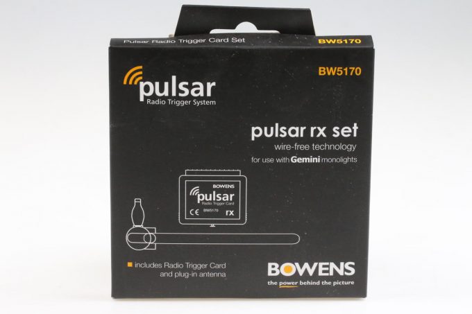 Bowens Pulsar Trigger Card Set BW5170
