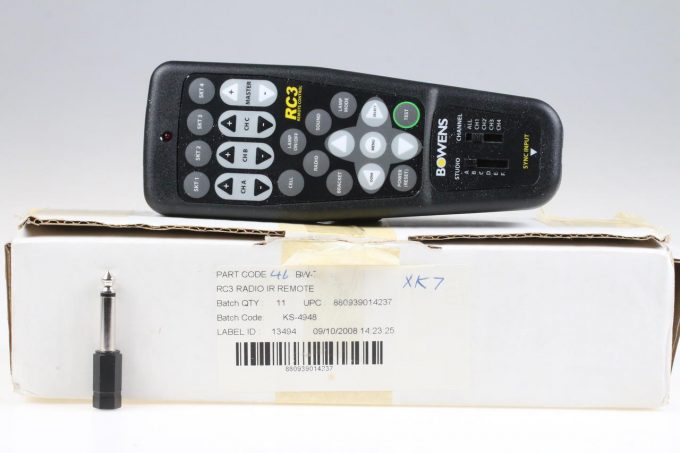 Bowens RC3 Radio IR Remote