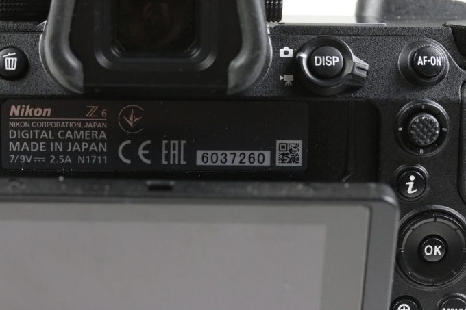 Nikon Z 6 Gehäuse - #6037260
