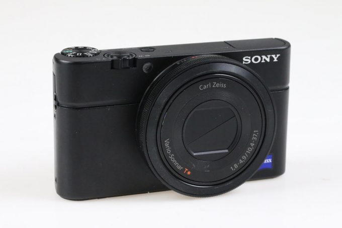 Sony CyberShot RX100 Schwarz 20,2Mp 28-100m