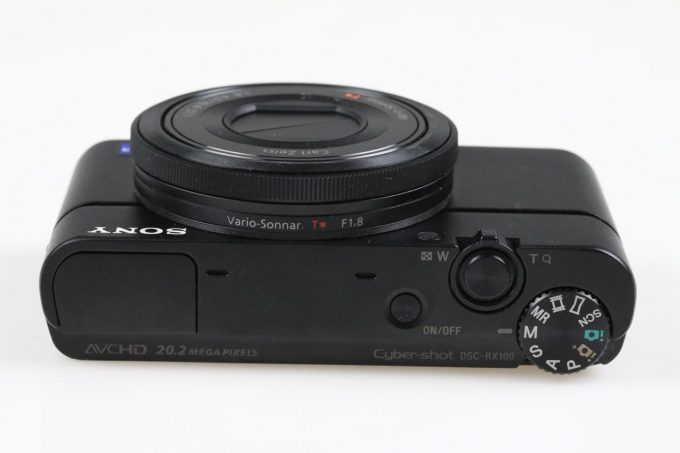 Sony CyberShot RX100 Schwarz 20,2Mp 28-100m