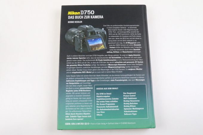 Nikon D750 - Das Buch zur Kamera / Benno Hessler