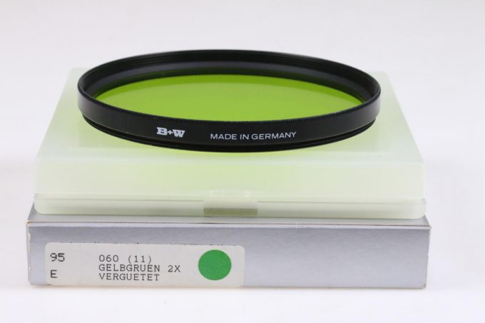 B+W Gelbgrünfilter 2x 95mm