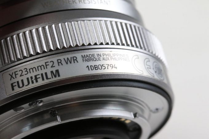 FUJIFILM Fujinon XF 23mm f/2,0 R WR - Silber - #1DB05794