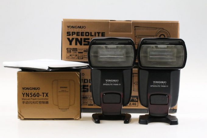 Yongnuo Speedlite YM560-IV SET für Nikon