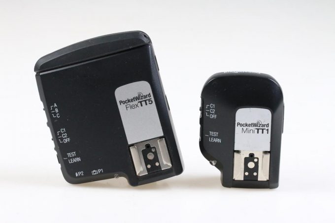 Pocket Wizard Mini TT1 mit Flex TT5 für Nikon